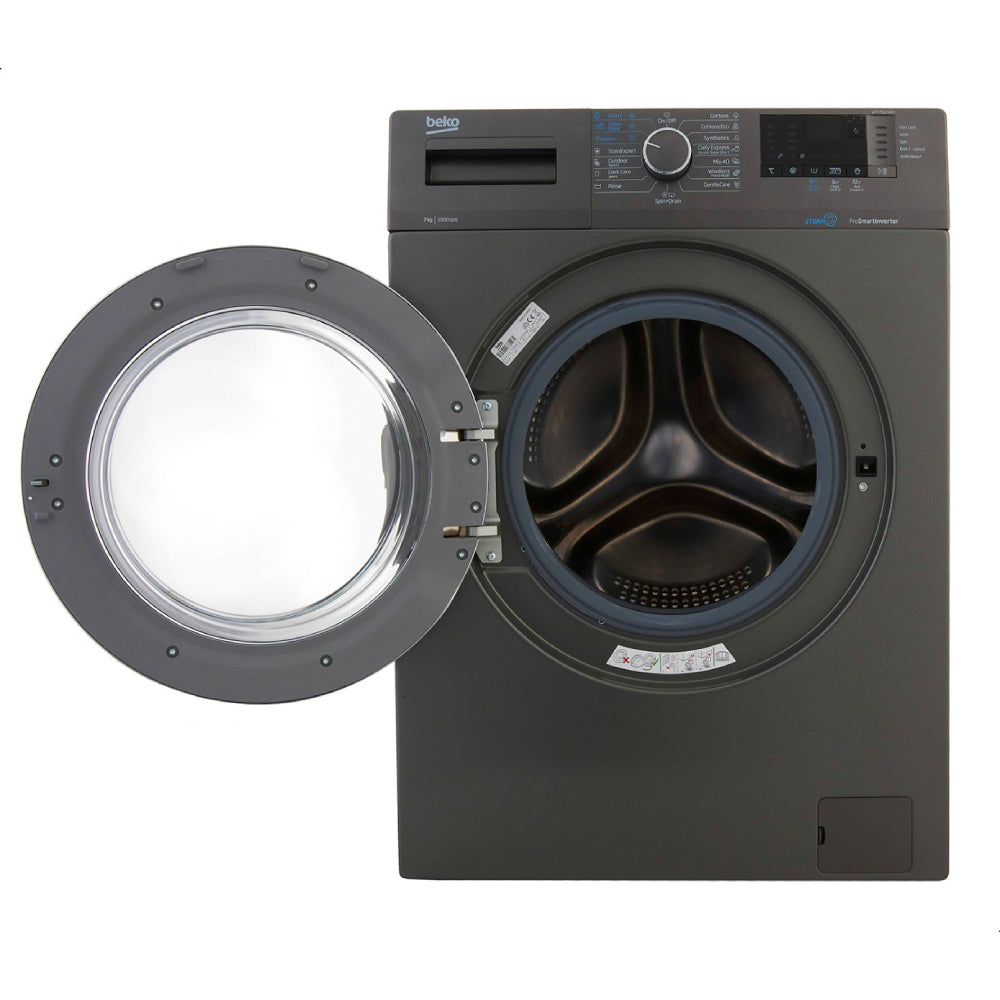 Beko Washing Machine Front Loading 7 Kg Inverter Gray WTV 7512 XMCI2. Beko Washing Machine Front Loading 7 Kg Inverter Gray WTV 7512 XMCI2.